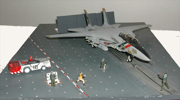 F14 Tomcat diorama