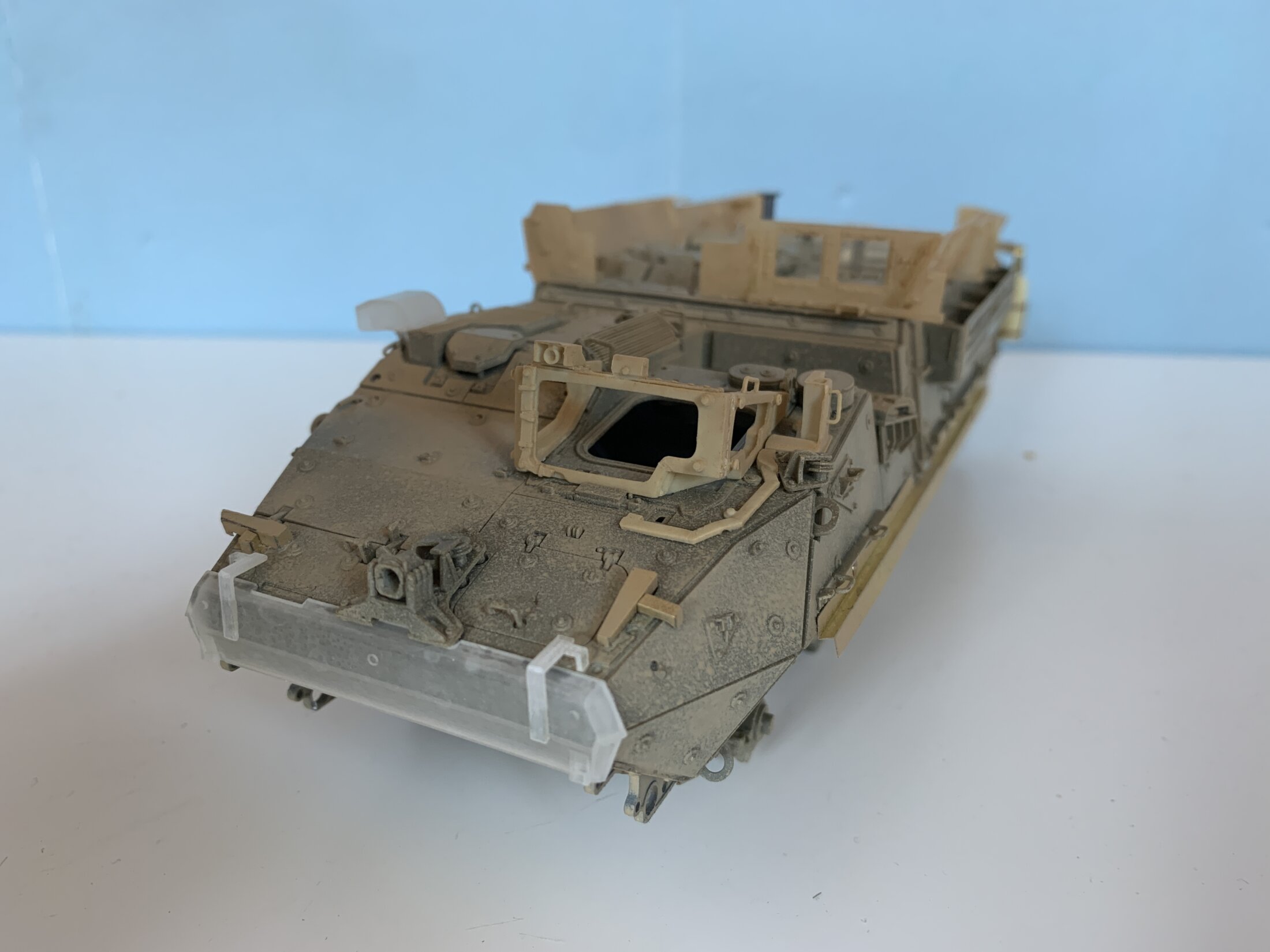 Stryker DVH modified front plate