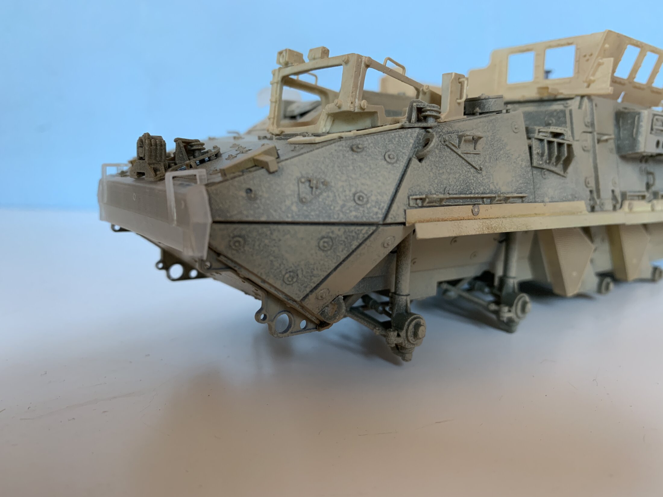 Stryker DVH modified front plate