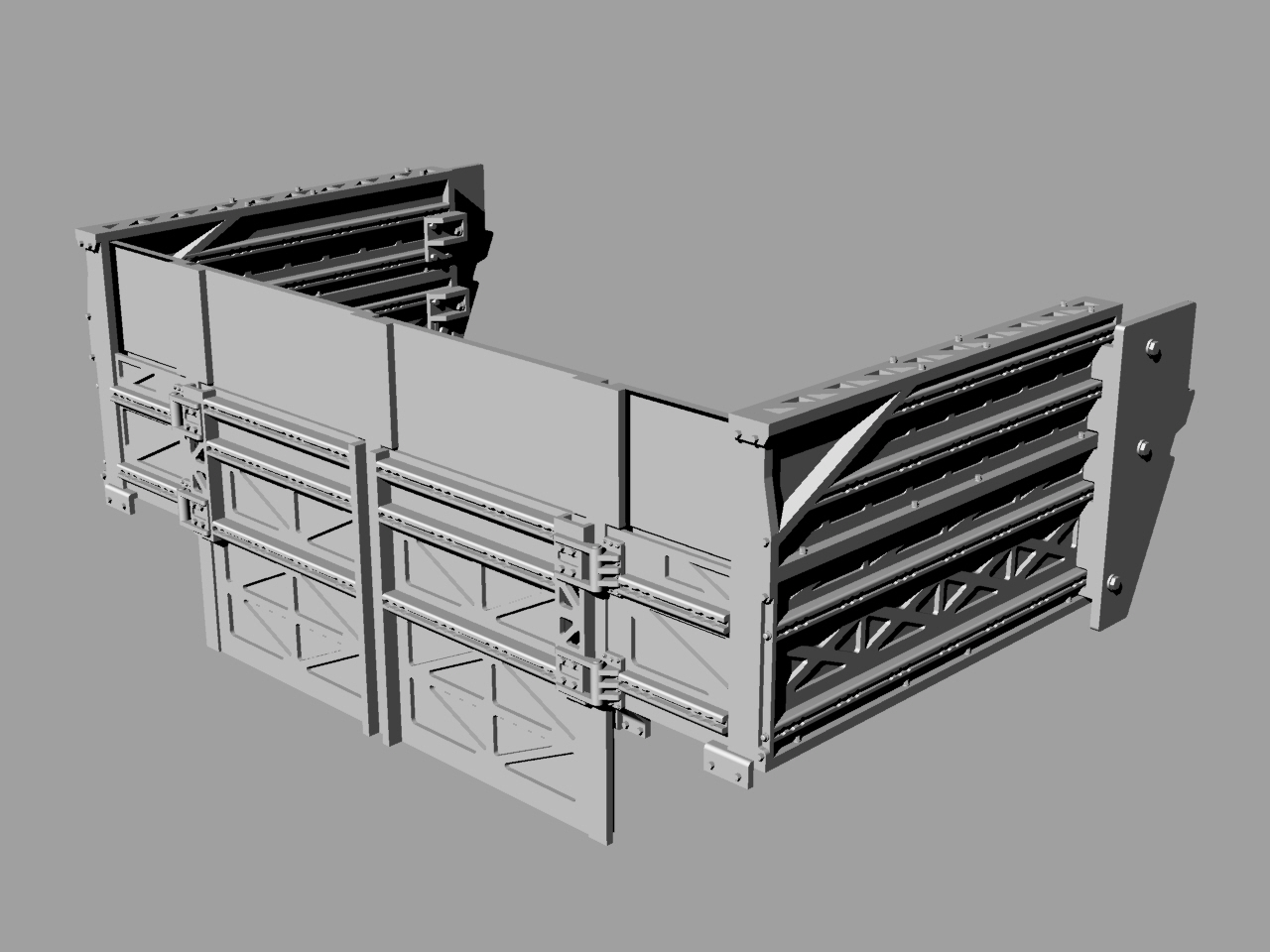 3D printed parts - M1165 GMV conversion