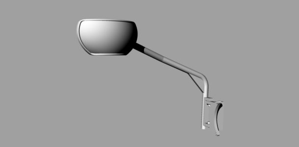 3D design - M-ATV front mirrors