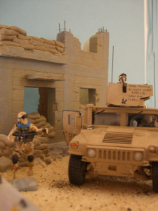 M1114 diorama 2